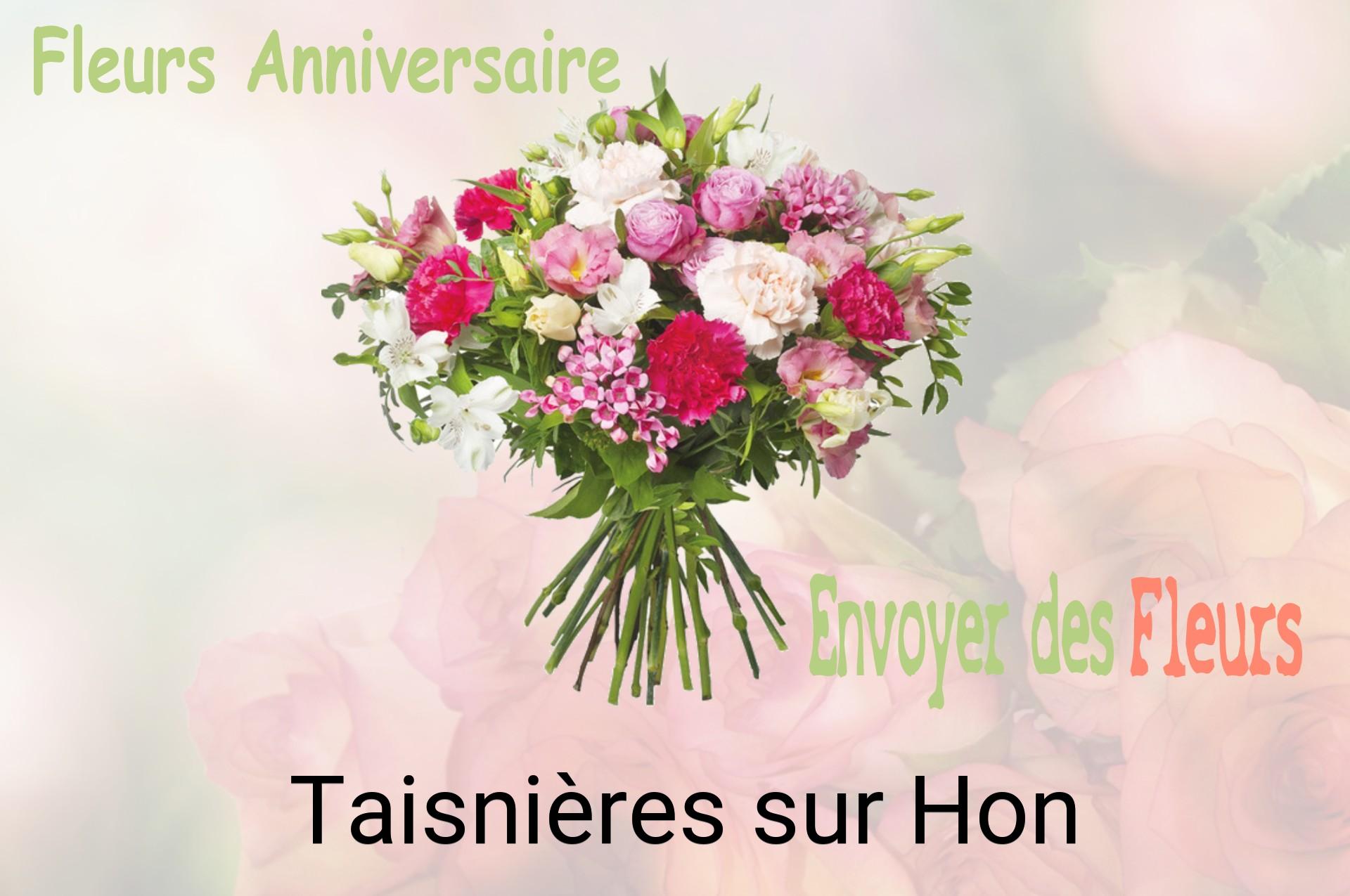 Bouquet de fleurs d’anniversaire livré à Taisnières-sur-Hon