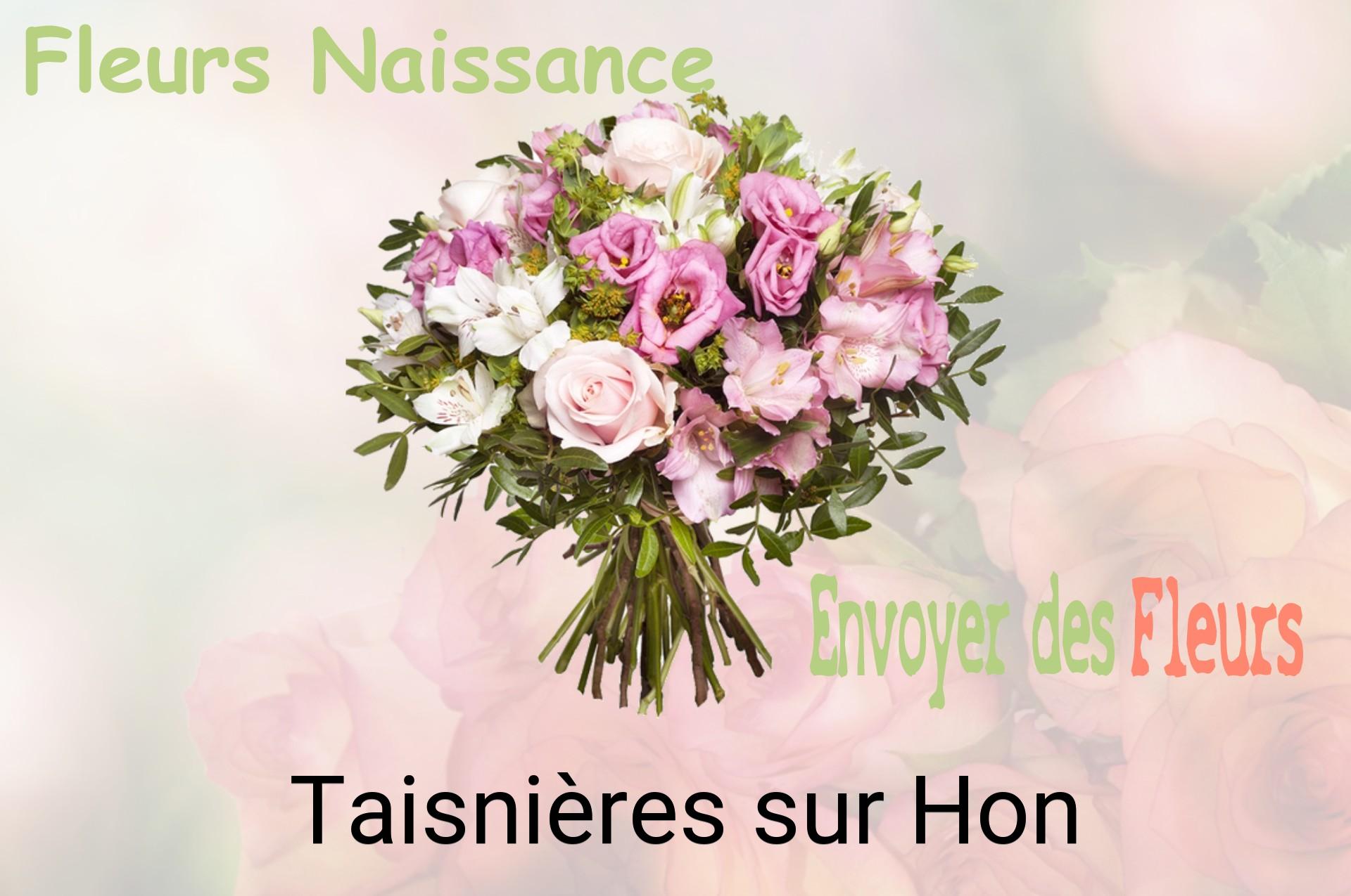 Bouquet de fleurs de naissance livré à Taisnières-sur-Hon